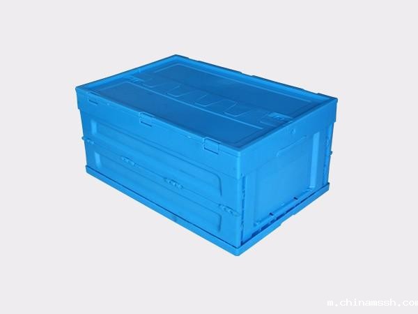 新利188600-280塑料内倒式折叠周转箱