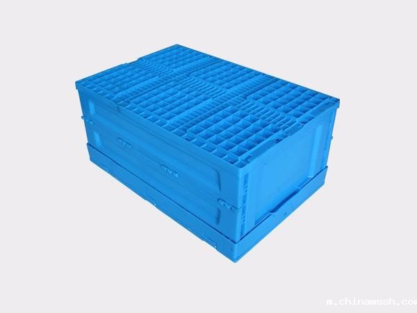 新利188600-280塑料内倒式折叠周转箱