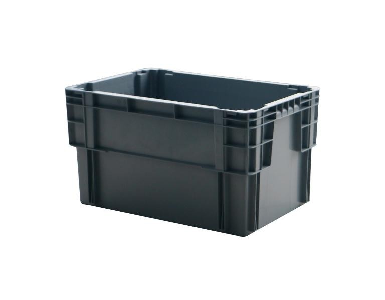 新利188600-280错位塑料物流箱