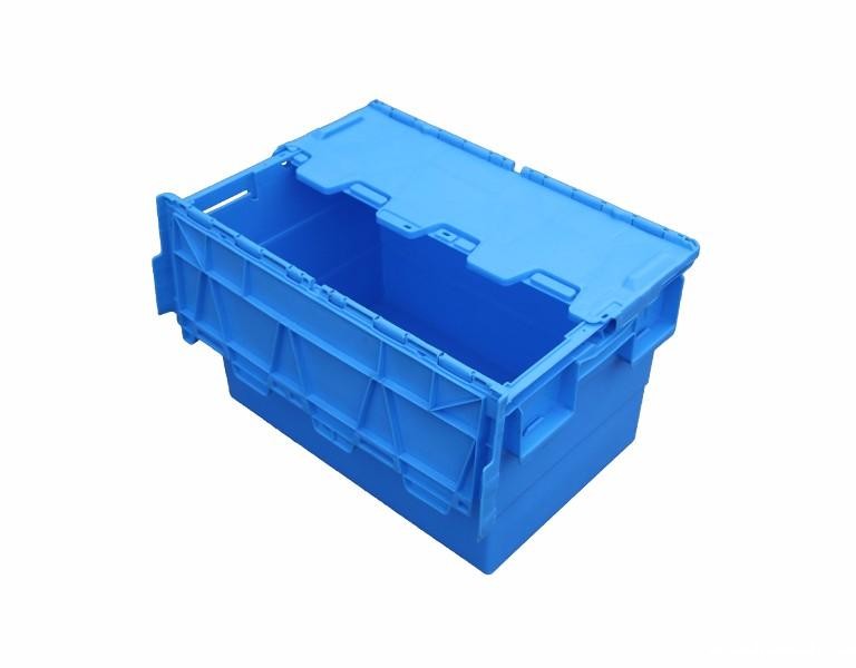 新利188600-340斜插式塑料物流箱