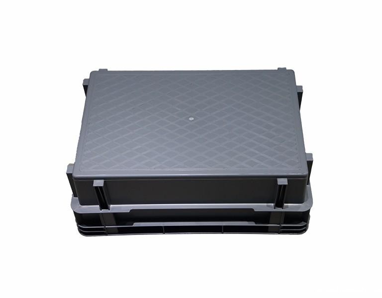 新利188600-230错位塑料物流箱