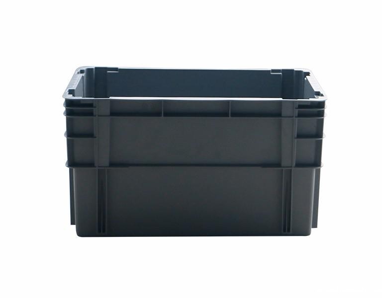 新利188600-280错位塑料物流箱