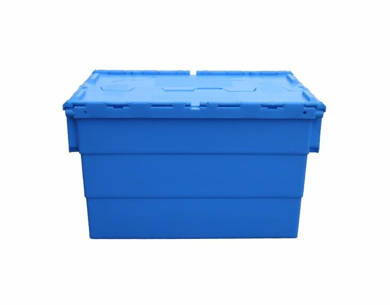 新利188600-340斜插式塑料物流箱