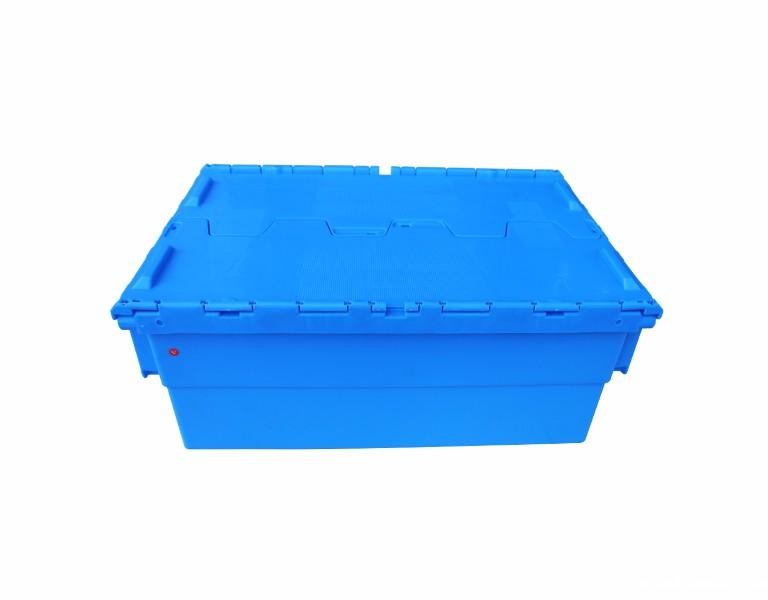 新利188600-260斜插式塑料物流箱