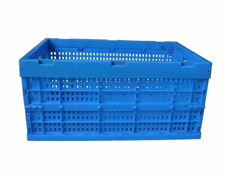 新利188600-280塑料内倒式折叠周转筐