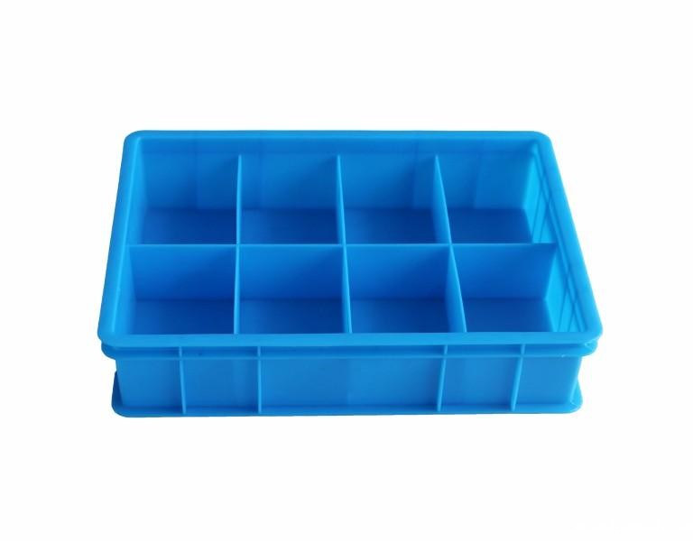 新利188八格塑料周转箱