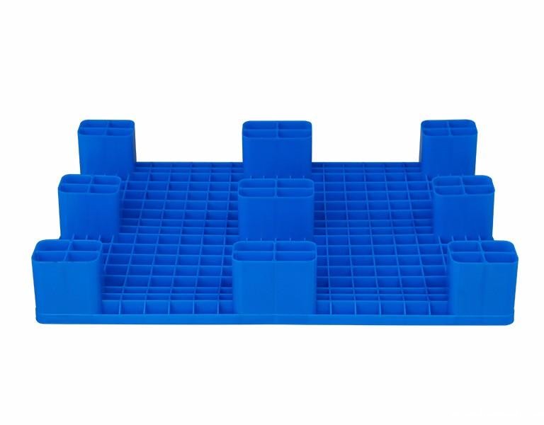 新利1888060平板九脚塑料注塑托盘