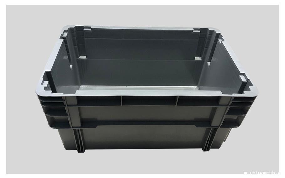 新利188600-280错位塑料物流箱 新利188600-280错位塑料物流箱
