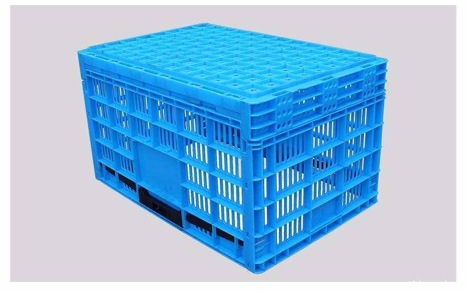 新利188600-340塑料折叠周转筐 新利188600-340塑料折叠周转筐