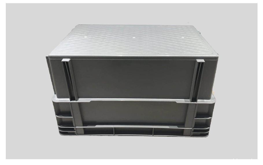 新利188600-340错位塑料物流箱 新利188600-340错位塑料物流箱