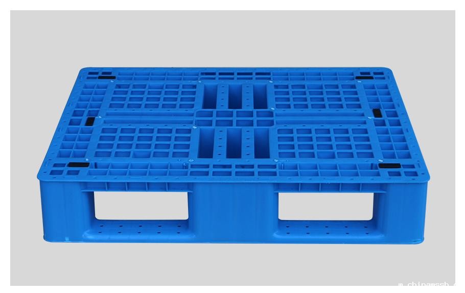 8060网格田字塑料托盘正面