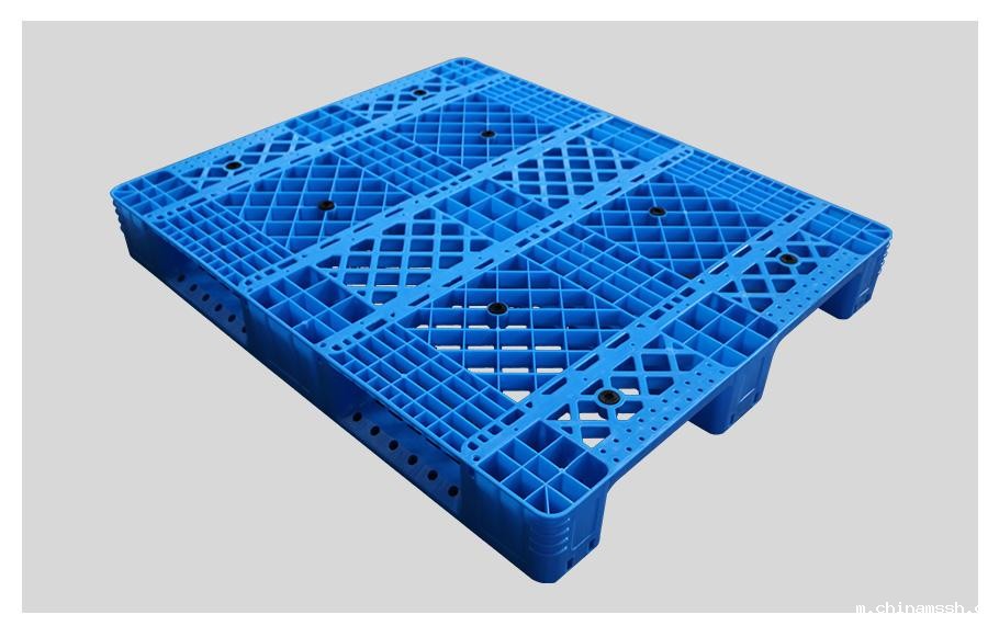 1210网格川字重型塑料托盘正面 1210网格川字重型塑料托盘正面
