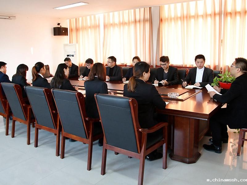 轩盛塑料托盘生产厂家会议室